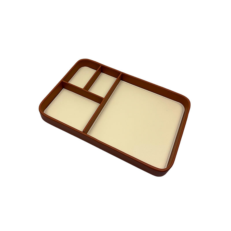 Bandeja Organizadora de Mesa em Couro | N-Sense