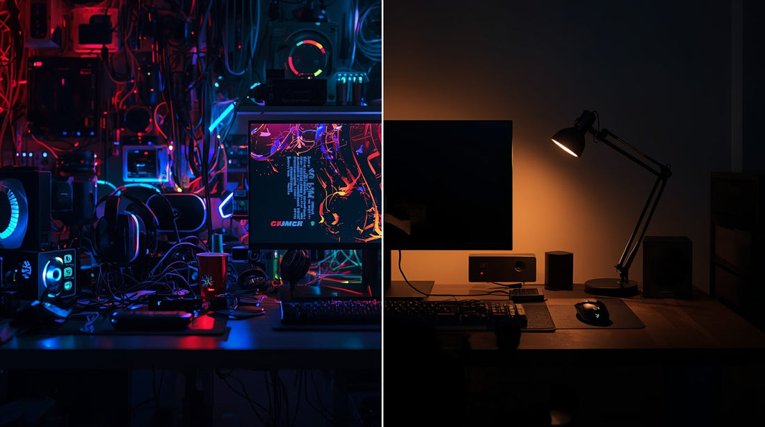 setup gamer leds rgb acabando com o foco