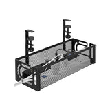 Bandeja organizadora de cabos preta n-sense neua setup organizado