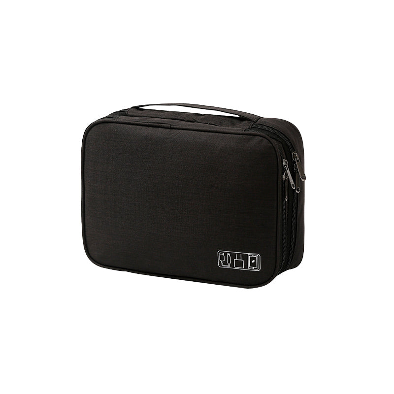 Case Organizadora de Acessórios e Cabos NEUA bolsa de cabos para viagem preta
