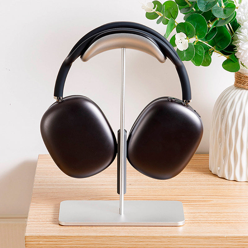 Suporte de HeadSet Inspire NEUA suporte para headset fone de ouvido prata cinza preto com ímã