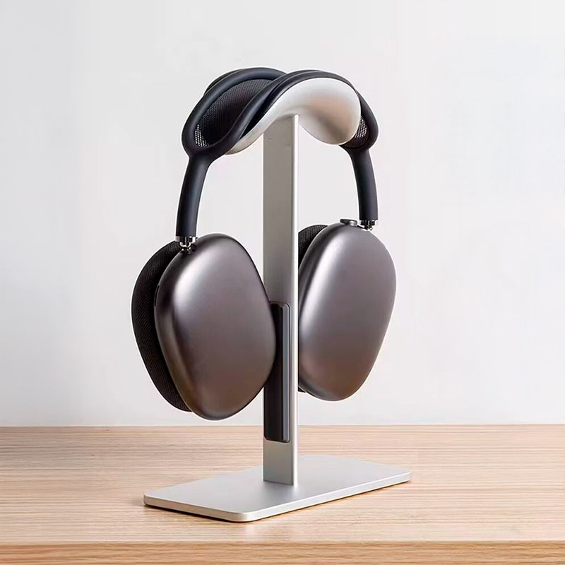 Suporte de HeadSet Inspire NEUA suporte para headset fone de ouvido prata cinza preto com ímã