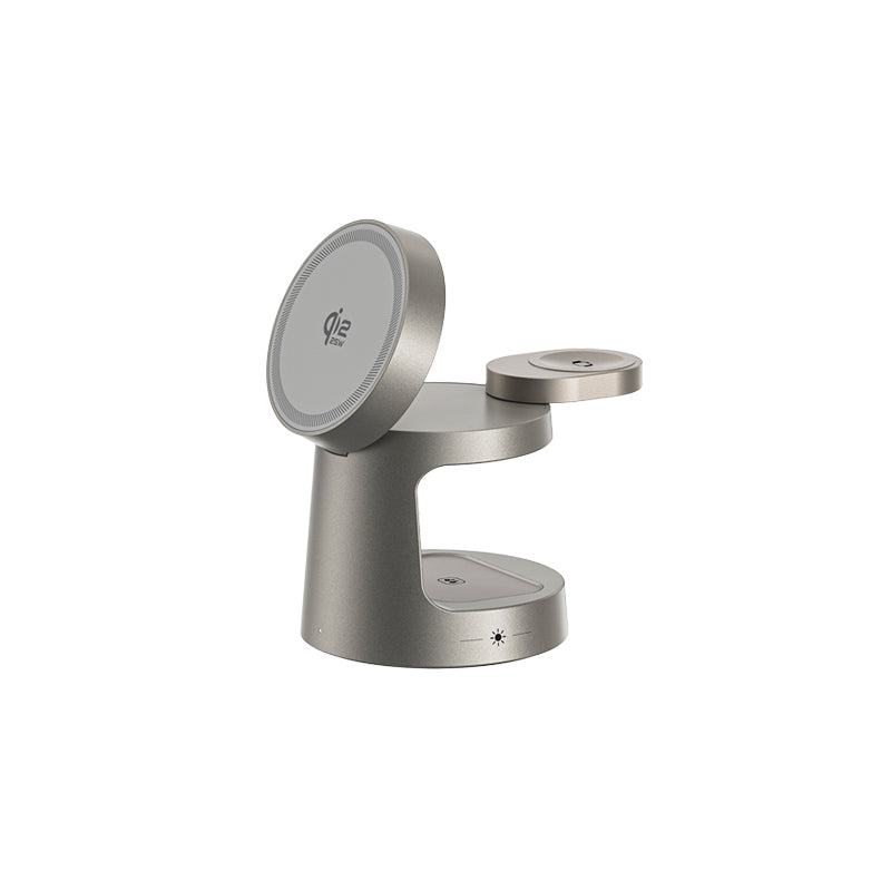 Suporte para Celular Charger 3 em 1
NEUA suporte carregador iphone celular airpods earbuds apple watch smartwatch carregamento por indução