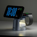 Suporte para Celular Charger 3 em 1
NEUA suporte carregador iphone celular airpods earbuds apple watch smartwatch carregamento por indução