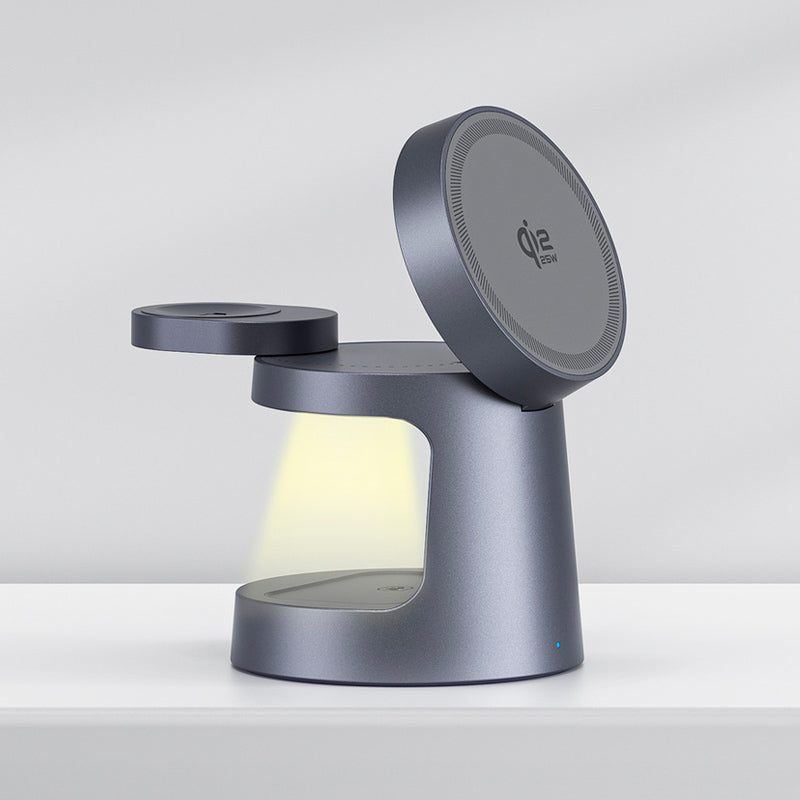 Suporte para Celular Charger 3 em 1
NEUA suporte carregador iphone celular airpods earbuds apple watch smartwatch carregamento por indução