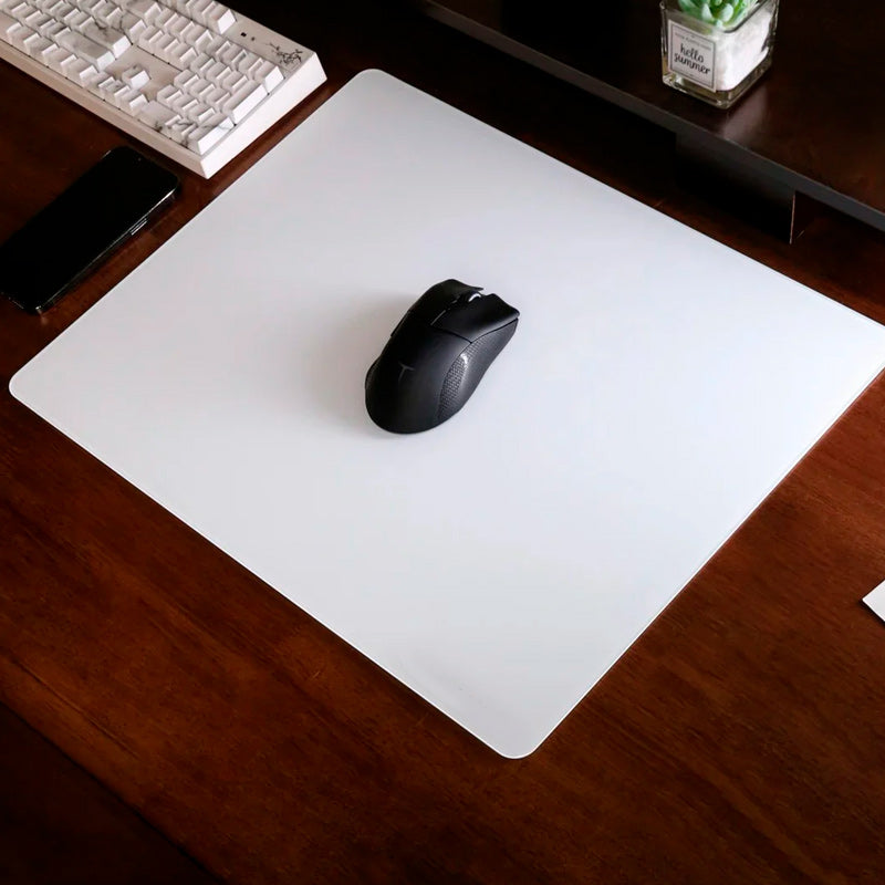Mouse Pad em Vidro Exclusive mousepad de vidro neua vidro branco 