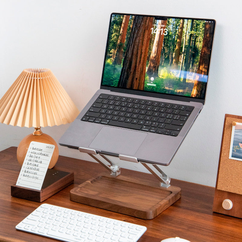 Suporte para Notebook Nexus Exclusive Neua suporte pc de madeira e metal premium escritório home office pinterest