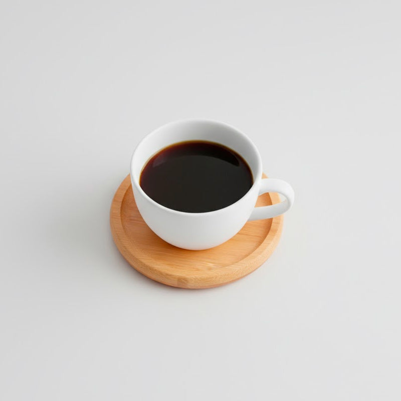 Porta Copos em Madeira Exclusive neua madeira de clara bamboo bambu xícara setup