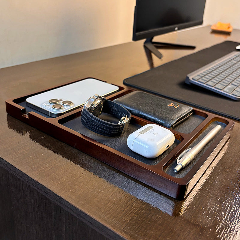 Bandeja Porta Objetos Tetris - em Madeira