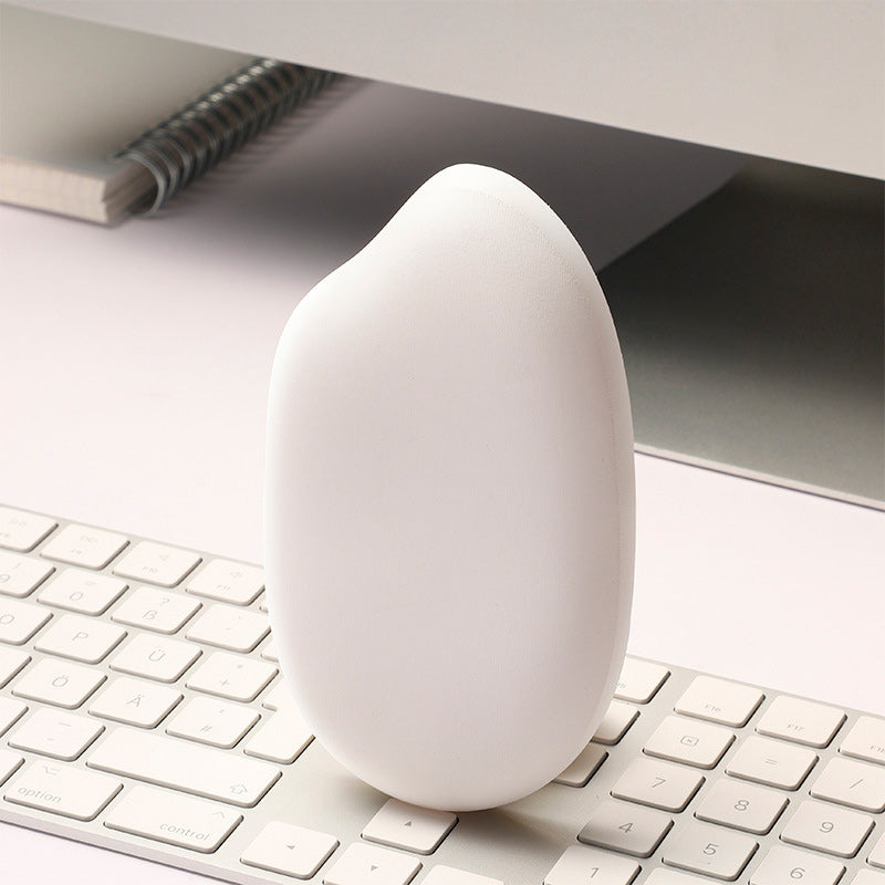 Descanso de Pulso Pluvia N-Sense Neua descanso para pulso mouse  eteclado branco premium de silicone