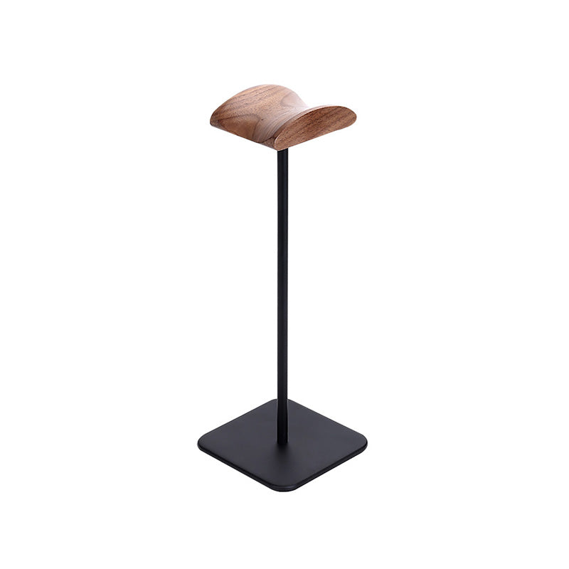 Suporte para HeadSet Preto e Madeira Exclusive