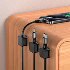 organizador de cabos cable clip n-sense neua clipe de cabos