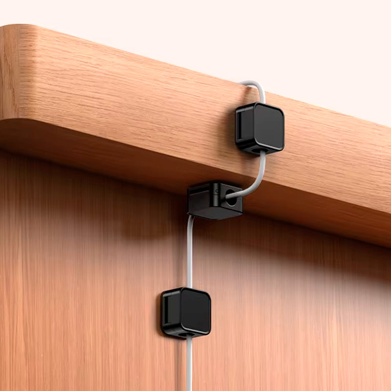 organizador de cabos cable clip n-sense neua clipe de cabos