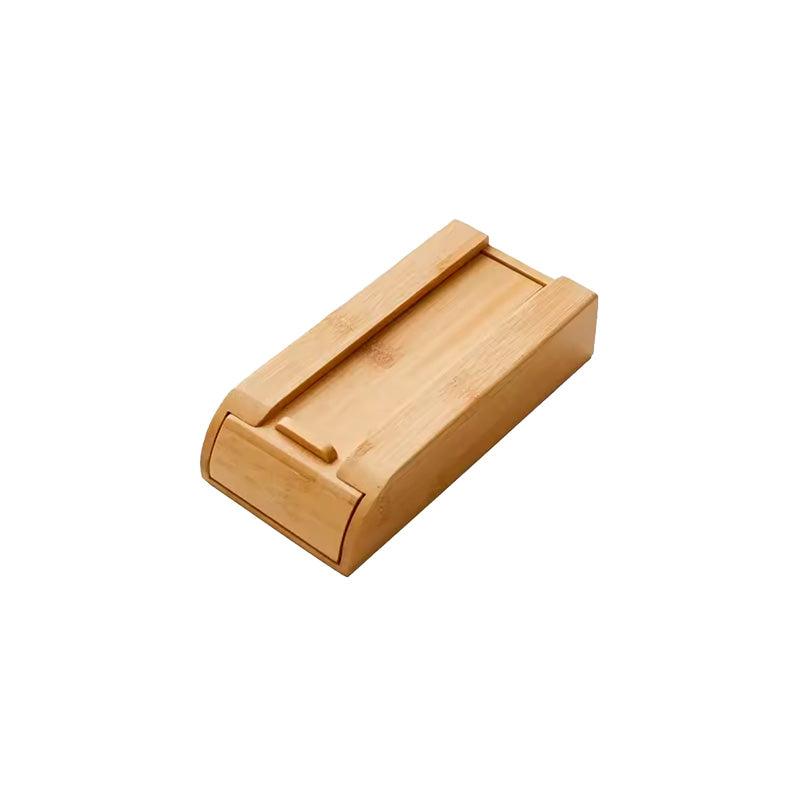 gaveta organizadora oculta embaixo da mesa neua exclusive madeira cerejeira