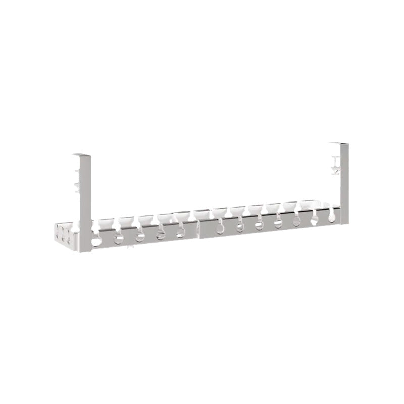 Bandeja Gerenciadora de Cabos Axis N-Sense Neua organizador de cabos embaixo da mesa branco 74cm