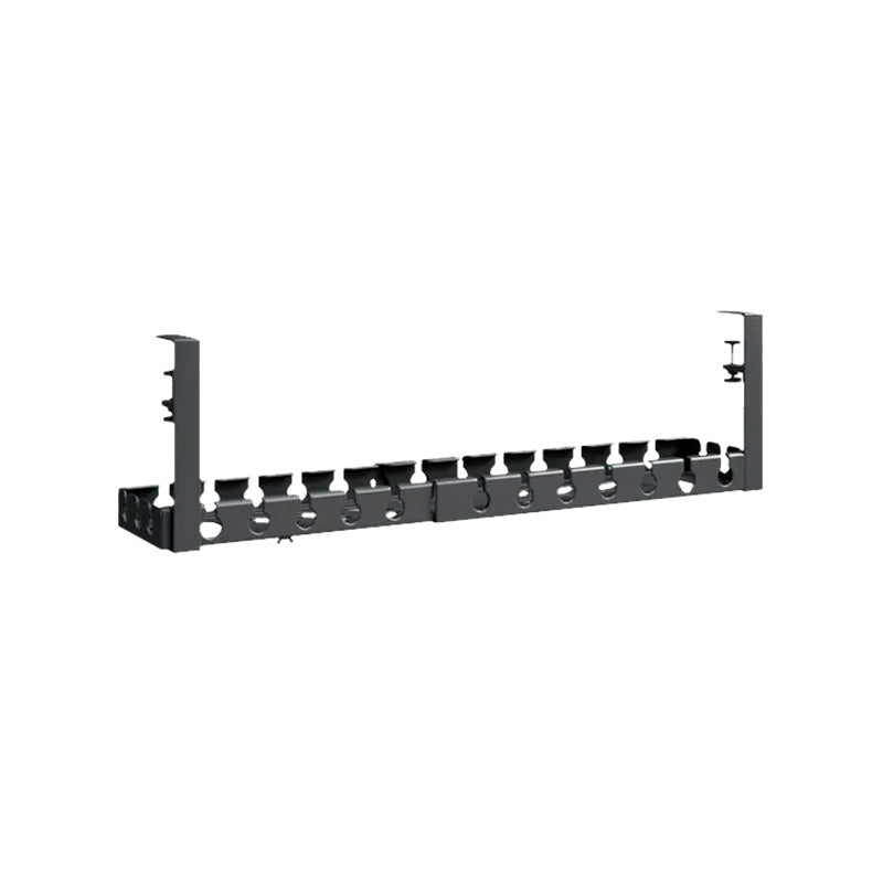 Bandeja Gerenciadora de Cabos Axis N-Sense Neua organizador de cabos embaixo da mesa preto 74cm