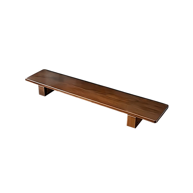Suporte de Monitor Apex Exclusive desk shelf neua madeira escura
