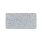 deskpad feltro cinza exclusive neua mousepad feltro linho