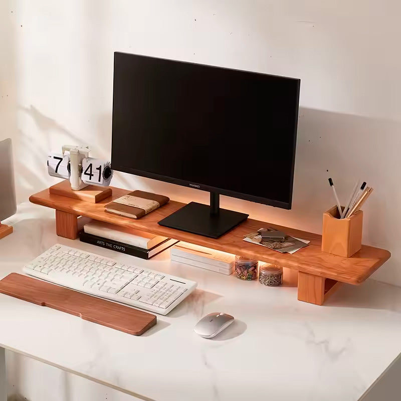 Suporte de Monitor Legacy Exclusive Neua desk shelf madeira