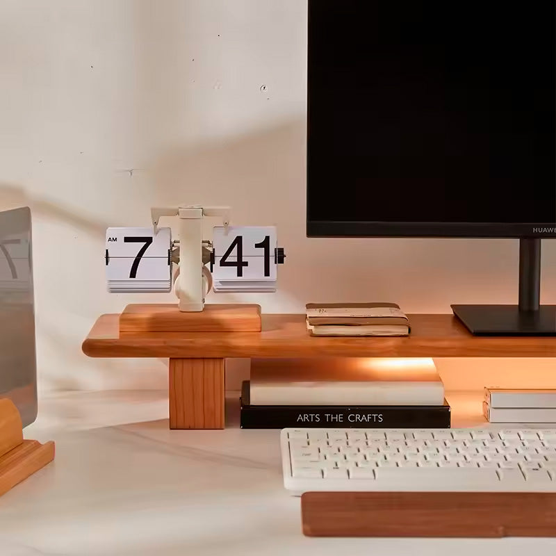 Suporte de Monitor Legacy Exclusive Neua desk shelf madeira