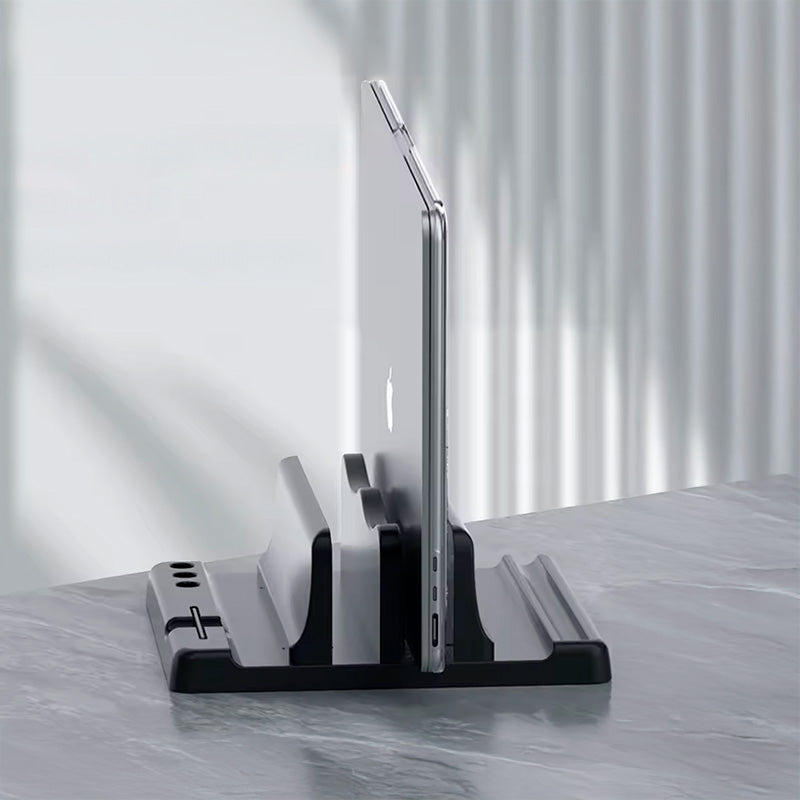 suporte vertical notebook preto neua n-sense