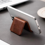 suporte para celular de madeira neua exclusive madeira nogueira